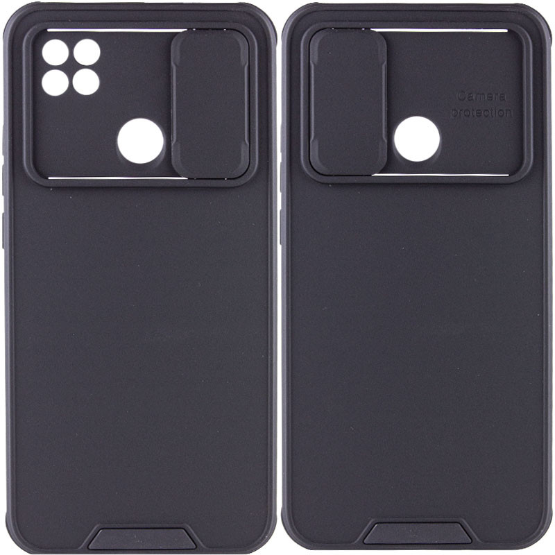 

TPU+PC чехол Lens series для Xiaomi Redmi 9C (Чорний)