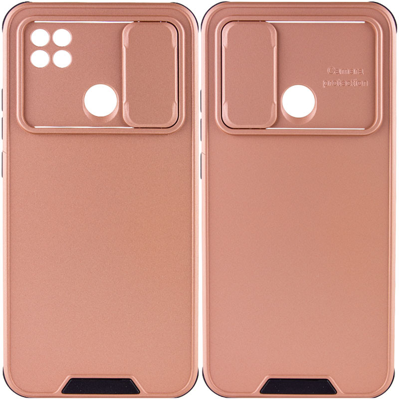 

TPU+PC чехол Lens series для Xiaomi Redmi 9C (Rose Gold)