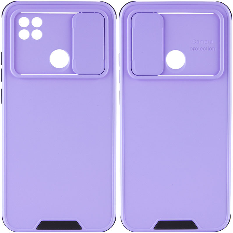 

TPU+PC чехол Lens series для Xiaomi Redmi 9C (Бузковий)