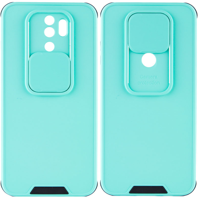 

TPU+PC чехол Lens series для Xiaomi Redmi Note 8 Pro (М'ятний)