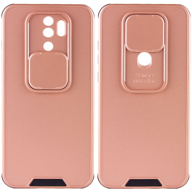 

TPU+PC чехол Lens series для Xiaomi Redmi Note 8 Pro (Rose Gold)