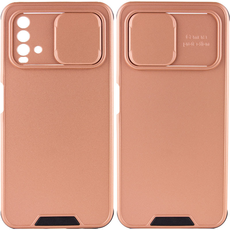 

TPU+PC чехол Lens series для Xiaomi Redmi Note 9 4G / Redmi 9 Power (Rose Gold)