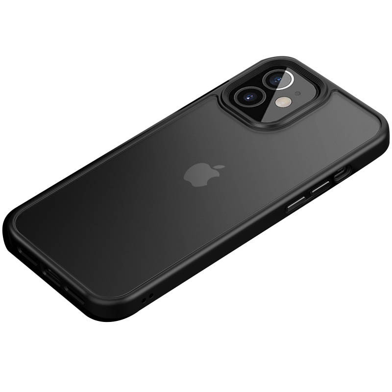 

TPU+PC чехол LikGus Maxshield New для Apple iPhone 12 mini (5.4") Черный (152101)
