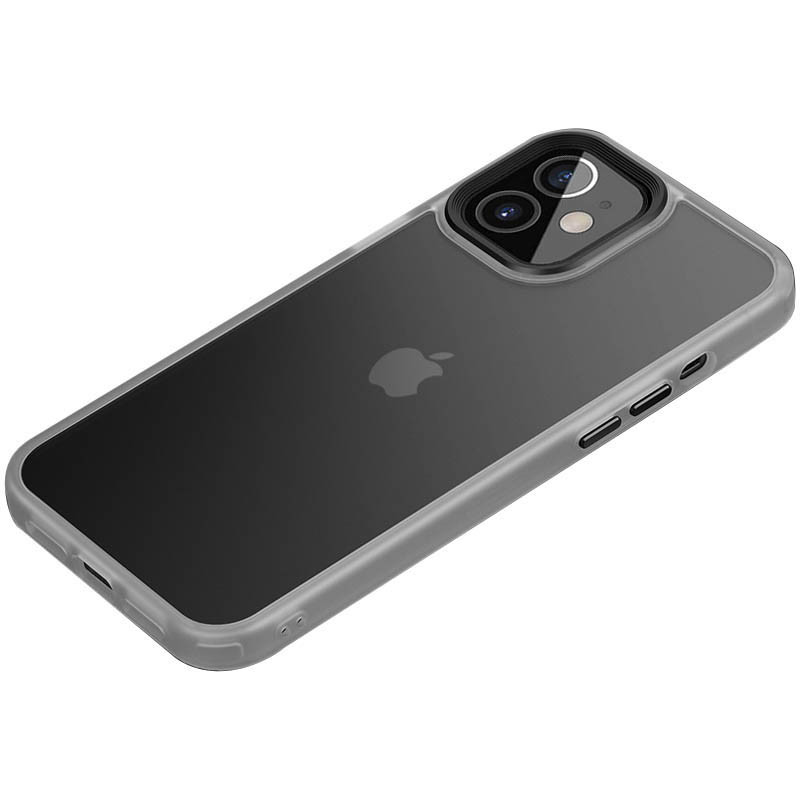 

TPU+PC чохол LikGus Maxshield для Apple iPhone 12 mini (Прозорий)