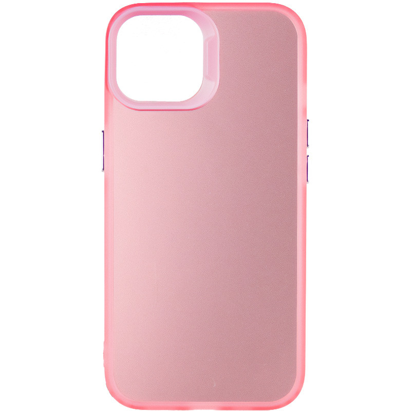 

TPU+PC чехол Magic glow with protective edge для Apple iPhone 13 / 14 (6.1") Pink (264156)