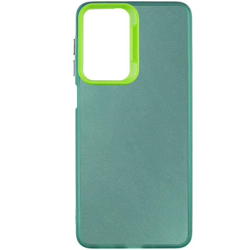 

TPU+PC чехол Magic glow with protective edge для Samsung Galaxy A23 4G Green (264227)