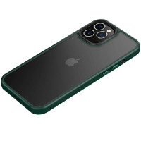 TPU+PC чехол Metal Buttons для Apple iPhone 12 Pro / 12 (6.1")