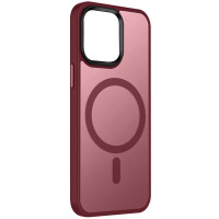 TPU+PC чехол Metal Buttons with MagSafe Colorful для Apple iPhone 15 (6.1")