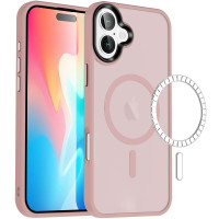 TPU+PC чехол Metal Buttons with MagSafe Colorful для Apple iPhone 16 Plus (6.7")
