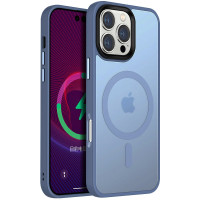 TPU+PC чехол Metal Buttons with MagSafe Colorful для Apple iPhone 16 Pro Max (6.9")