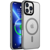 TPU+PC чехол Metal Buttons with MagSafe Colorful для Apple iPhone 16 Pro Max (6.9")