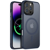 TPU+PC чехол Metal Buttons with MagSafe Colorful для Apple iPhone 16 Pro Max (6.9")