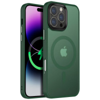 TPU+PC чехол Metal Buttons with MagSafe Colorful для Apple iPhone 16 Pro Max (6.9")