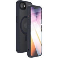 TPU+PC чехол Metal Buttons with MagSafe Colorful для Apple iPhone 16e (6.1")
