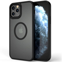 TPU+PC чехол Metal Buttons with MagSafe для Apple iPhone 13 Pro (6.1")