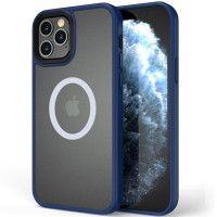 TPU+PC чехол Metal Buttons with MagSafe для Apple iPhone 13 Pro (6.1")