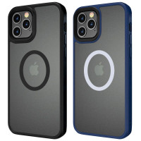 TPU+PC чохол Metal Buttons with MagSafe для Apple iPhone 13 Pro Max (6.7")