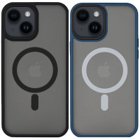 TPU+PC чехол Metal Buttons with MagSafe для Apple iPhone 14 Plus (6.7")