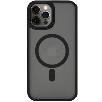 TPU+PC чехол Metal Buttons with MagSafe для Apple iPhone 14 Pro Max (6.7")
