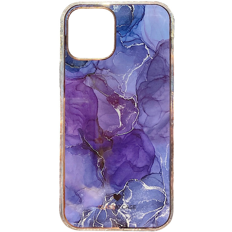 

TPU+PC чехол Мрамор для Apple iPhone 13 Pro (6.1") Purple (196793)