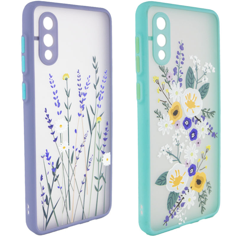 

TPU+PC чехол Picture Color Buttons full camera для Samsung Galaxy A02 (183412)
