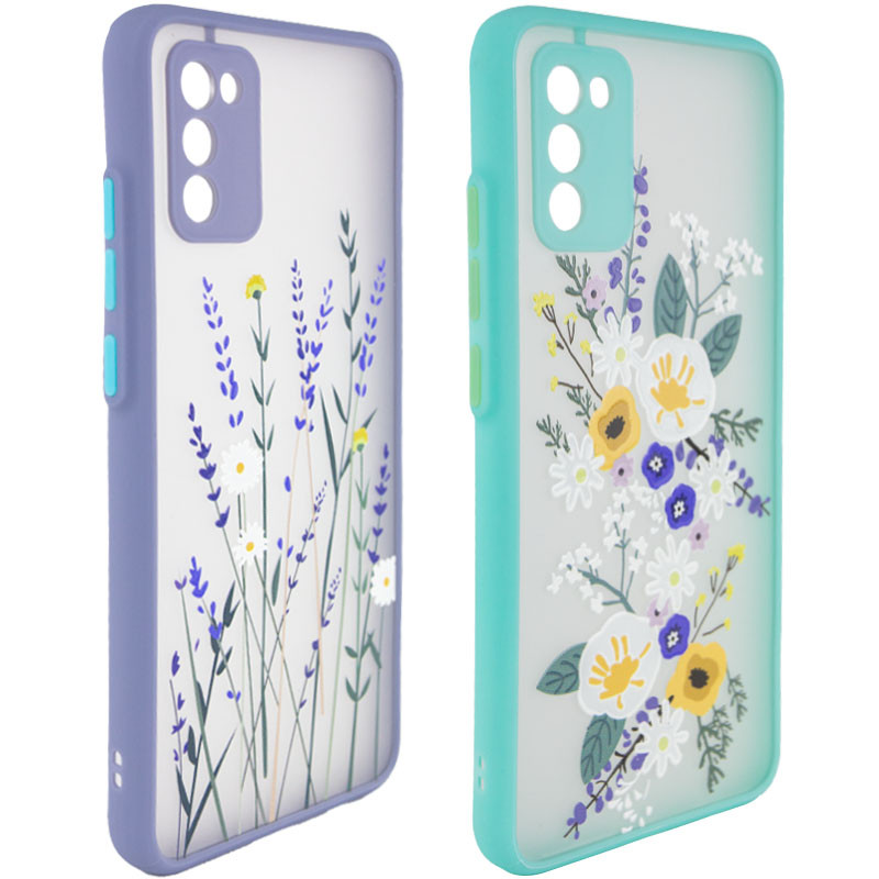 

TPU+PC чехол Picture Color Buttons full camera для Samsung Galaxy A02s (183415)