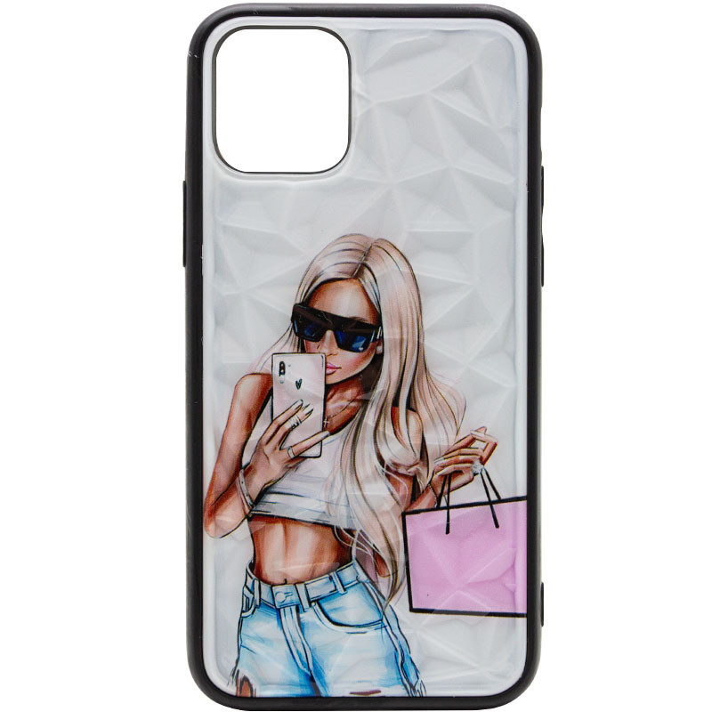 

TPU+PC чехол Prisma Ladies для Apple iPhone 11 (6.1") Handbag (188538)
