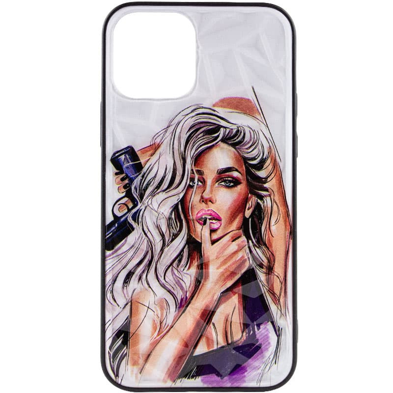 

TPU+PC чохол Prisma Ladies для Apple iPhone 11 (6.1") (Purple)