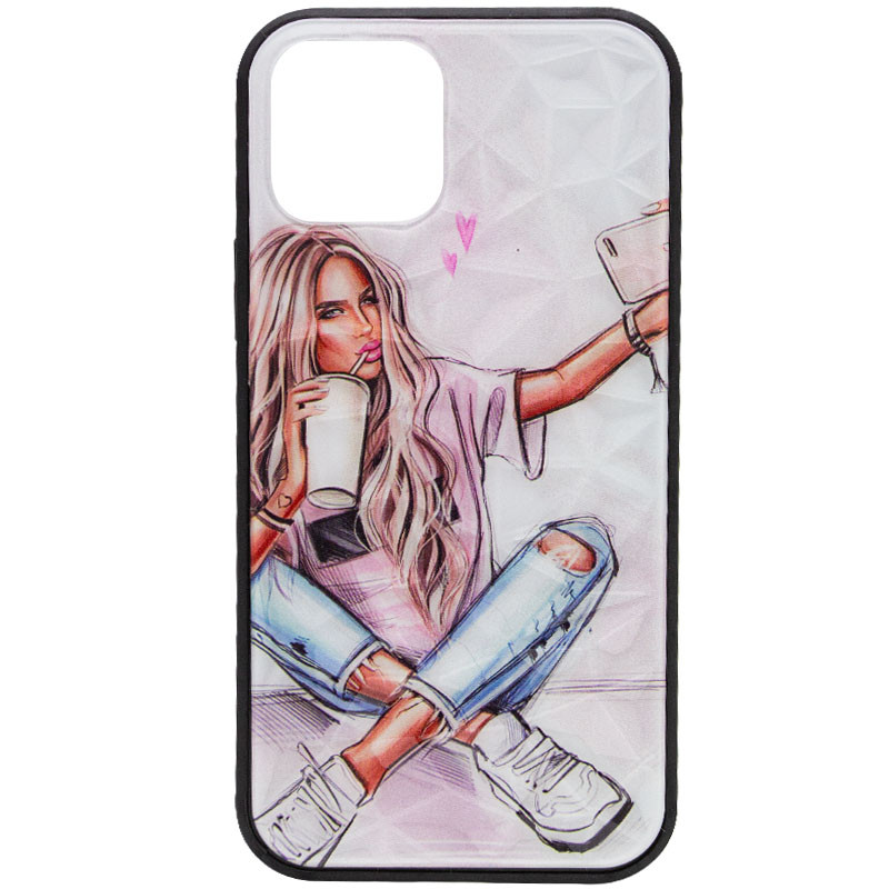 

TPU+PC чехол Prisma Ladies для Apple iPhone 12 mini (5.4") Selfie (154670)