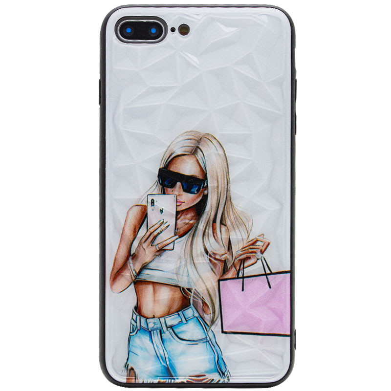 

TPU+PC чехол Prisma Ladies для Apple iPhone 7 plus / 8 plus (5.5") Handbag (188541)