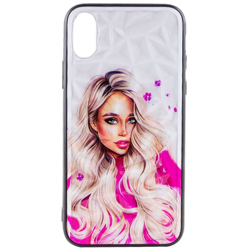 

TPU+PC чехол Prisma Ladies для Apple iPhone X / XS (5.8") Pink (194746)