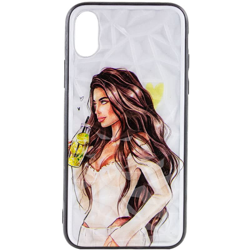 

TPU+PC чохол Prisma Ladies для Apple iPhone XS (5.8") (Yellow)