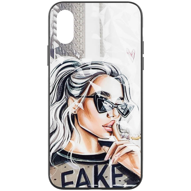 

TPU+PC чехол Prisma Ladies для Apple iPhone XS Max (6.5") Fake (160856)