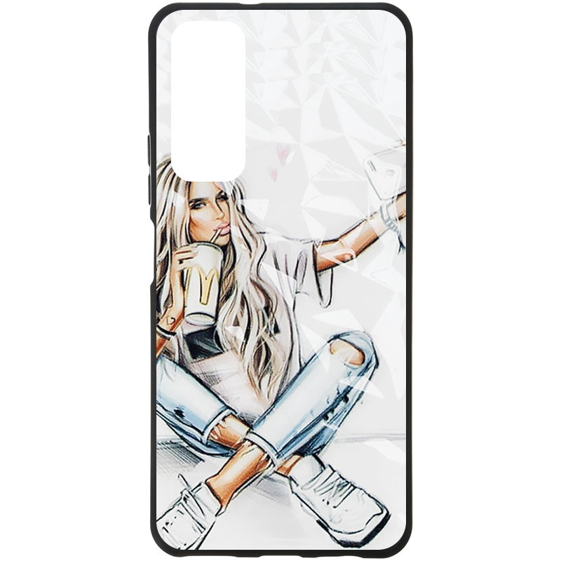 

TPU+PC чехол Prisma Ladies для Huawei P Smart (2021) Selfie (166328)