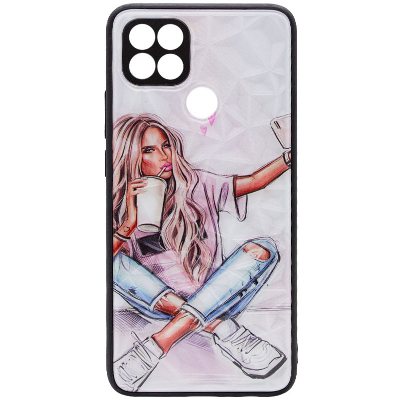 

TPU+PC чохол Prisma Ladies для Oppo A15s / A15 (Selfie)