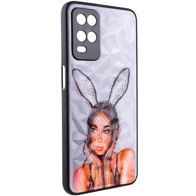 

TPU+PC чехол Prisma Ladies для Oppo A54 4G Rabbit (245549)