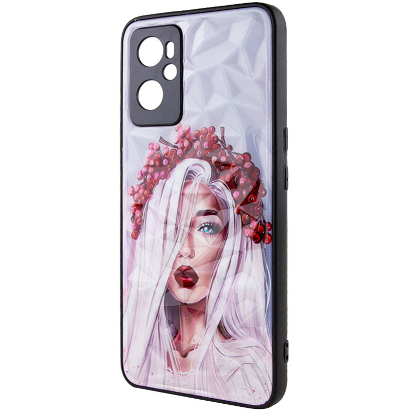 

TPU+PC чехол Prisma Ladies для Oppo A96 Ukrainian Girl (245619)