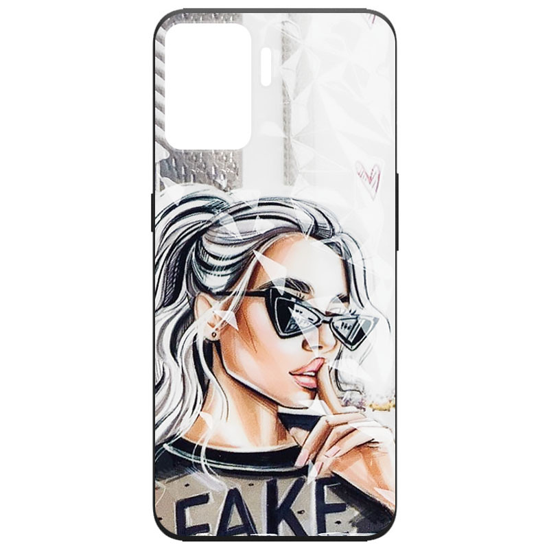 

TPU+PC чохол Prisma Ladies для Oppo Reno 5 Lite (Fake)