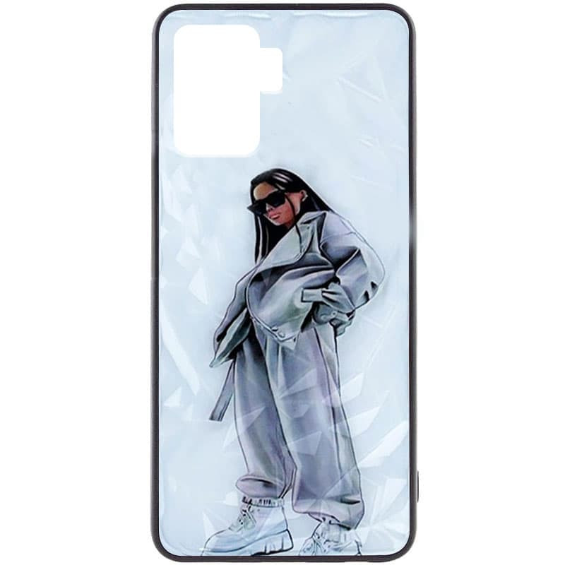 

TPU+PC чохол Prisma Ladies для Oppo Reno 5 Lite (Fashion Style)