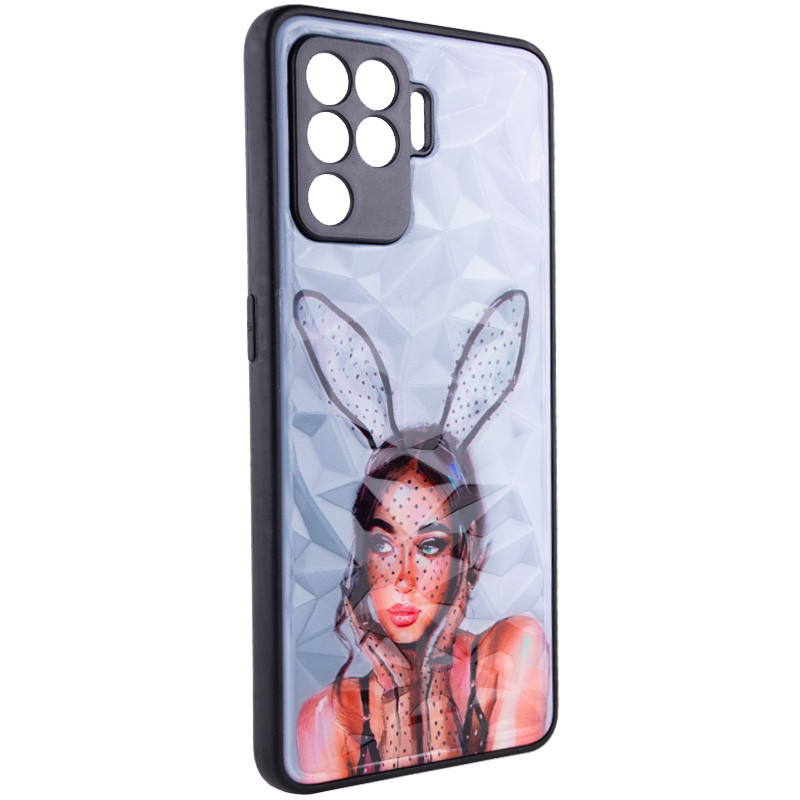 

TPU+PC чехол Prisma Ladies для Oppo Reno 5 Lite Rabbit (245623)