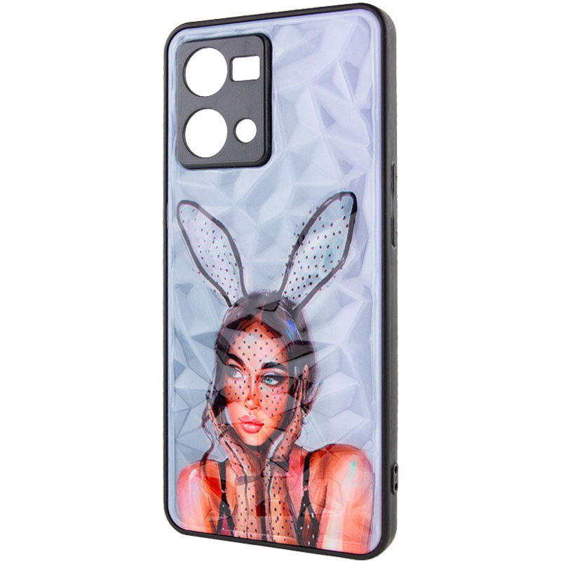 

TPU+PC чехол Prisma Ladies для Oppo Reno 7 4G Rabbit (245574)