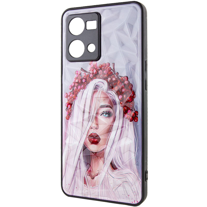 

TPU+PC чехол Prisma Ladies для Oppo Reno 7 4G Ukrainian Girl (245577)