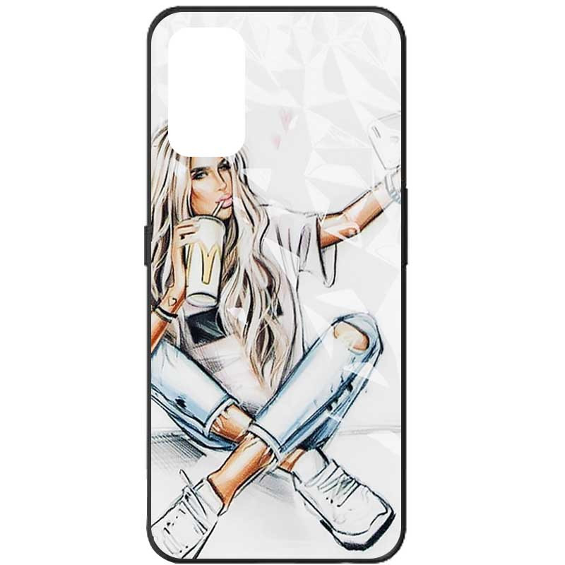 

TPU+PC чехол Prisma Ladies для Realme 7 Pro Selfie (160793)