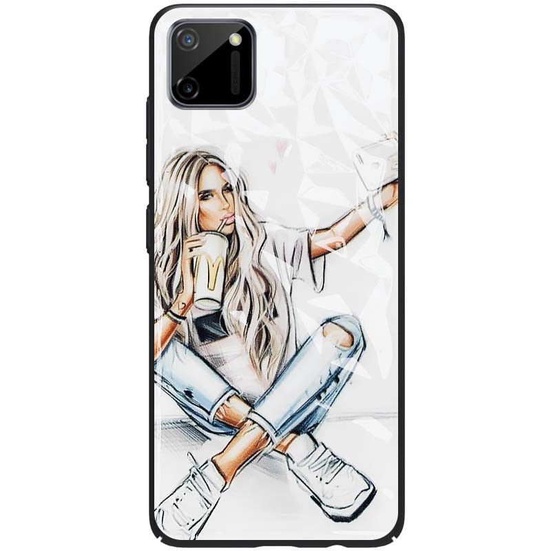 

TPU+PC чехол Prisma Ladies для Realme C11 Selfie (150107)