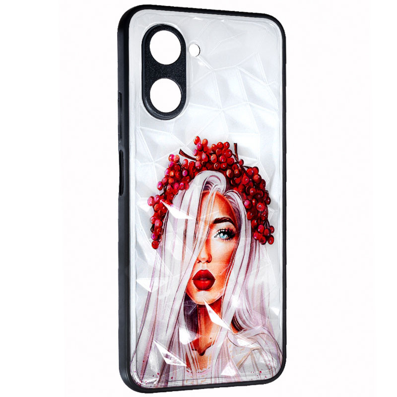 

TPU+PC чехол Prisma Ladies для Realme C33 Ukrainian Girl (228081)