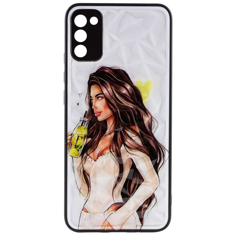

TPU+PC чохол Prisma Ladies для Samsung Galaxy A03s (Yellow)