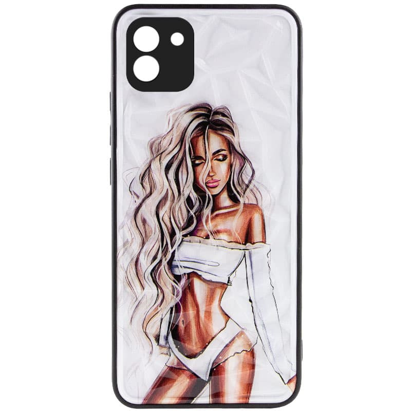

TPU+PC чохол Prisma Ladies для Samsung Galaxy A03 (White)