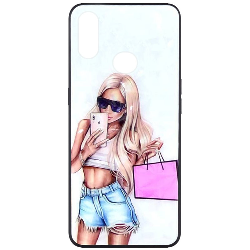 

TPU+PC чехол Prisma Ladies для Samsung Galaxy A10s Handbag (182179)