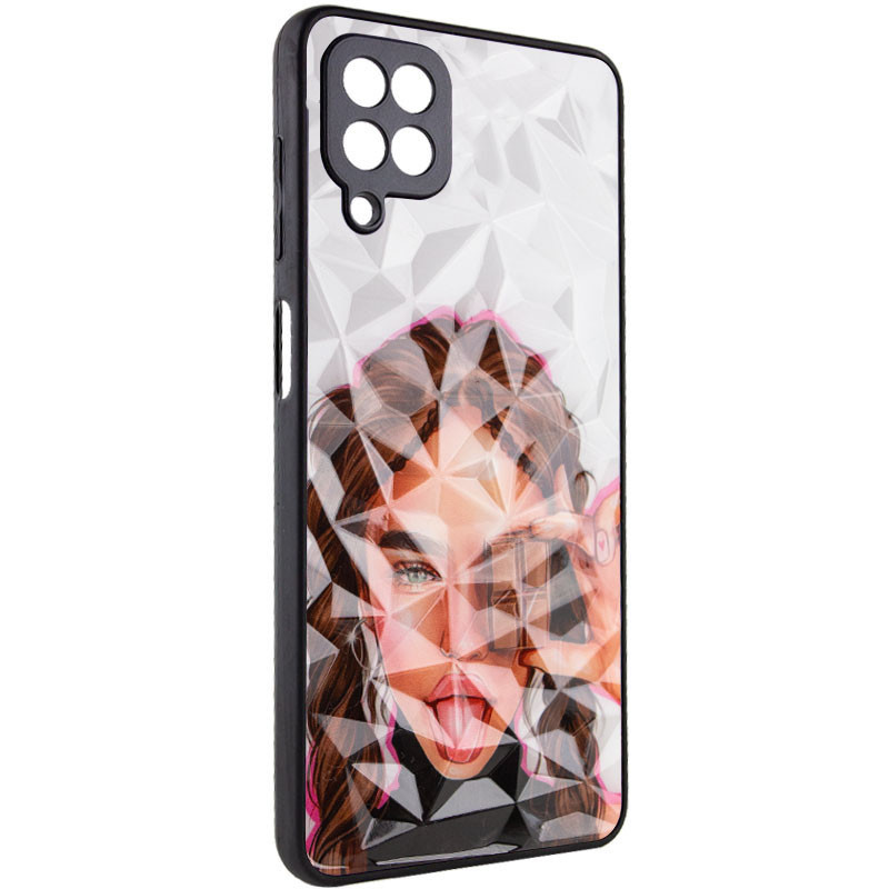 

TPU+PC чехол Prisma Ladies для Samsung Galaxy A12 / M12 Chocolate (245628)