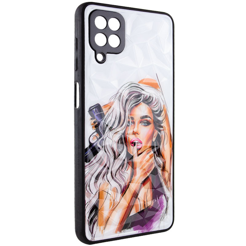 

TPU+PC чохол Prisma Ladies для Samsung Galaxy A12 Nacho (Purple)